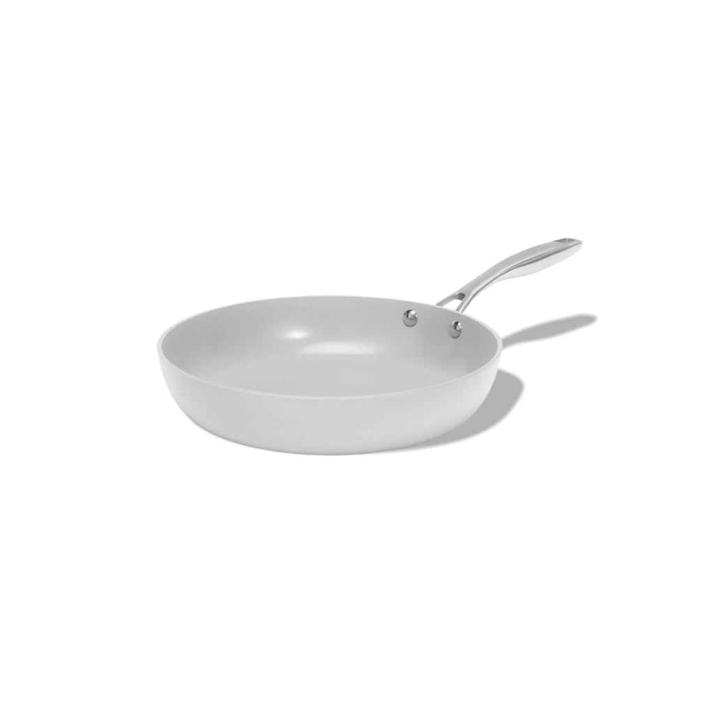 Nepřilnavá pánev Vital s keramickým povrchem Ø 24 cm – krémově bílá 24 cm / Krémově bílá