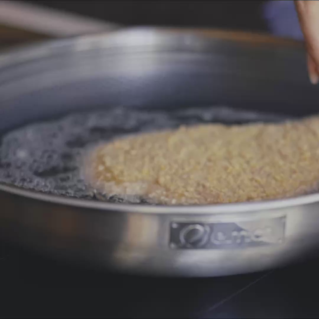 Načíst video: Odolná nerezová pánev Hybrid s hybridním povrchem Ø 26 cm