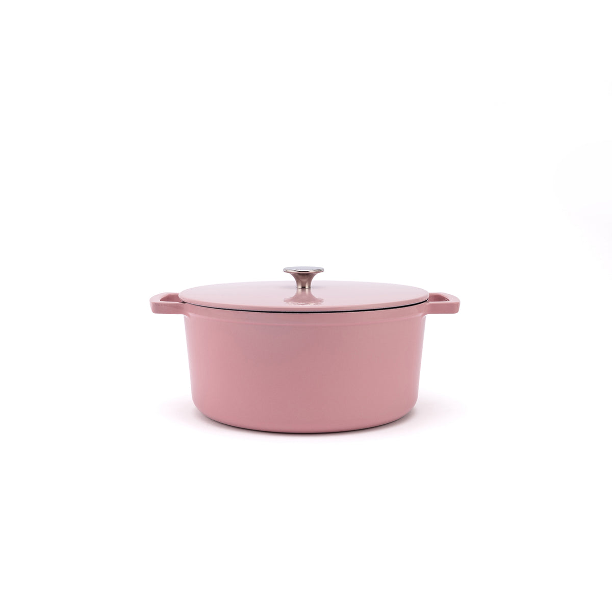Smaltovaný litinový hrnec Ember 28 cm - růžová
