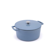 Smaltovaný litinový hrnec Ember 28 cm - modrá