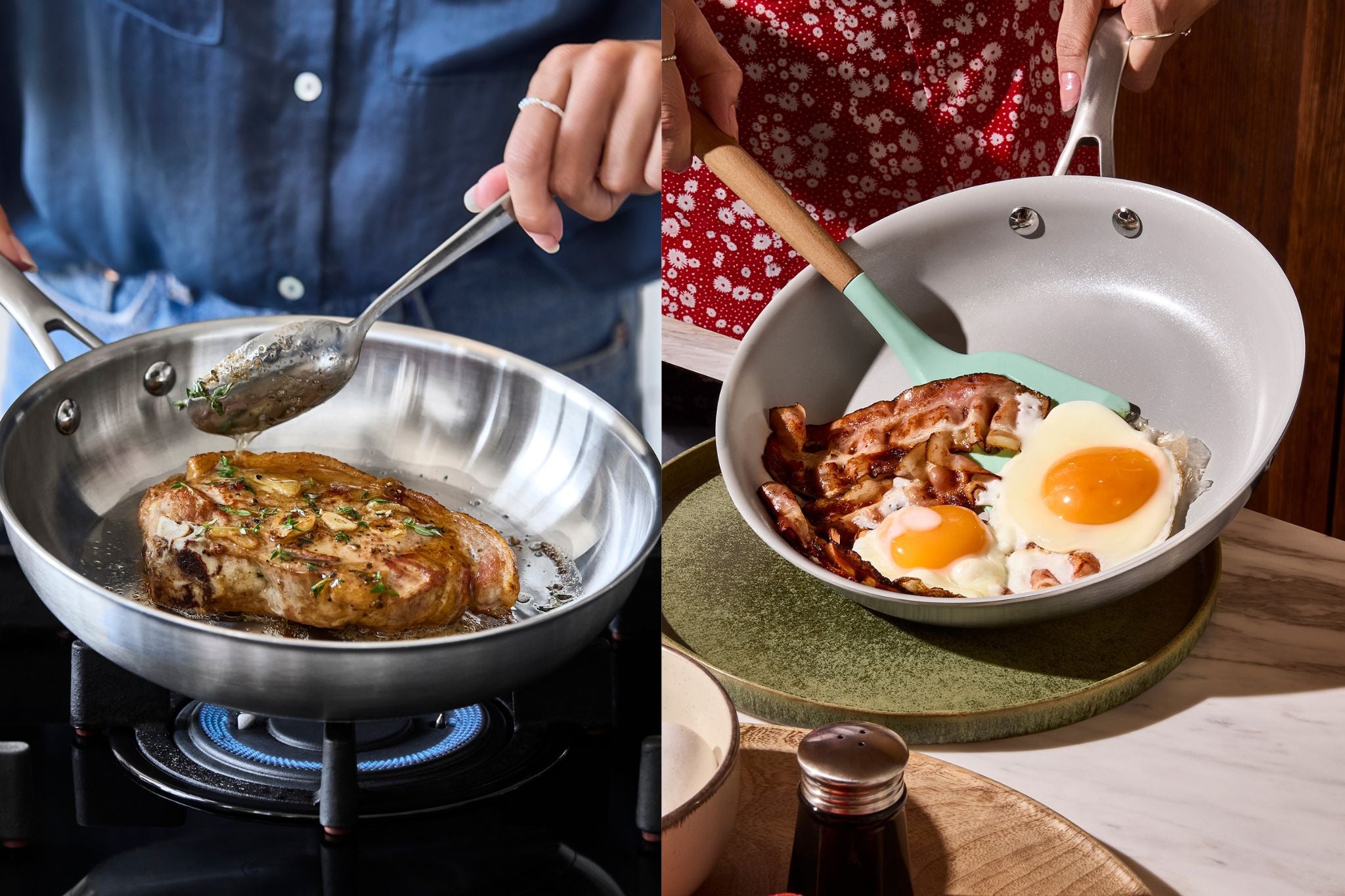 Blesková akce 15 % na nerezové pánve