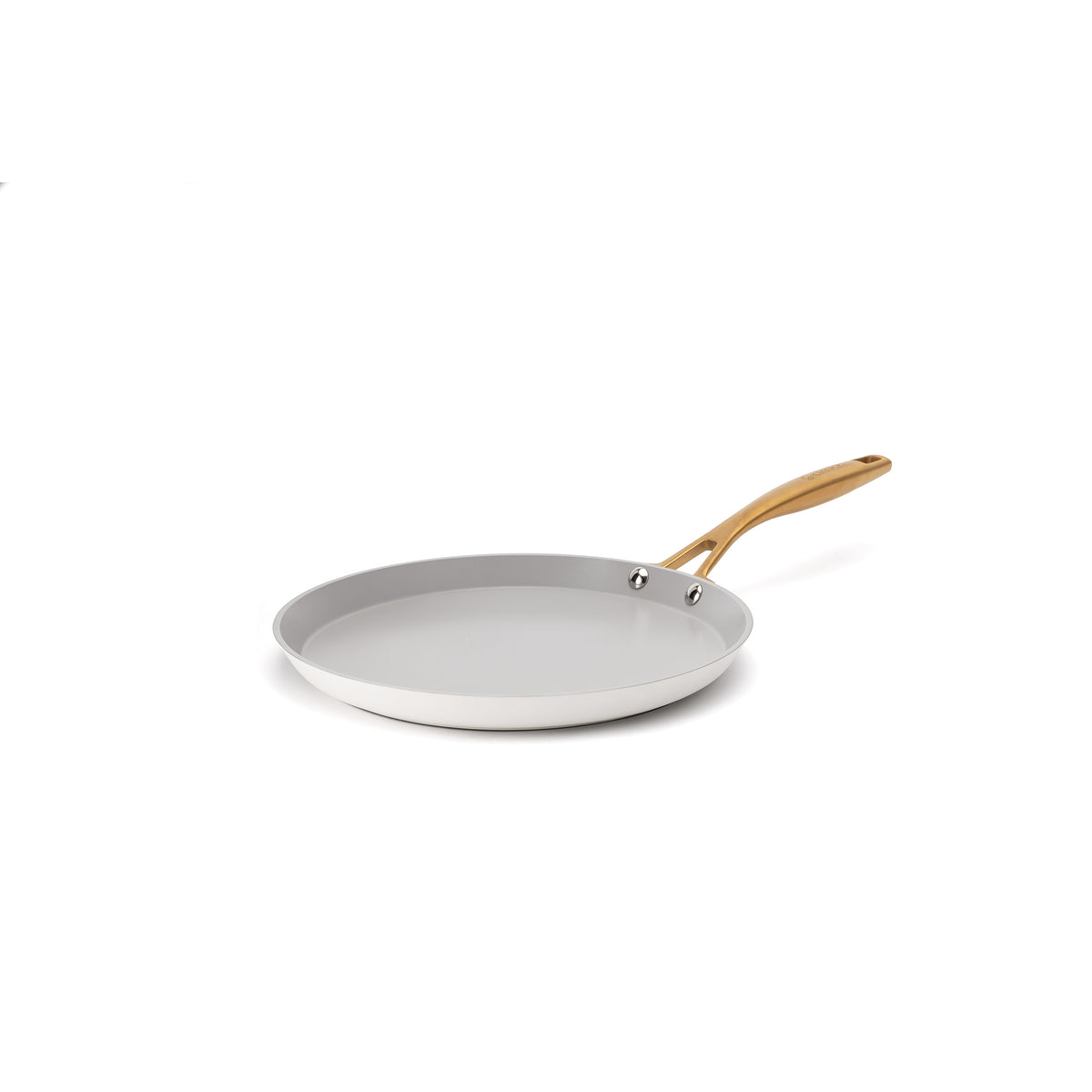 Nepřilnavá keramická palačinková pánev Zen Ø 26 cm - krémovo zlatá