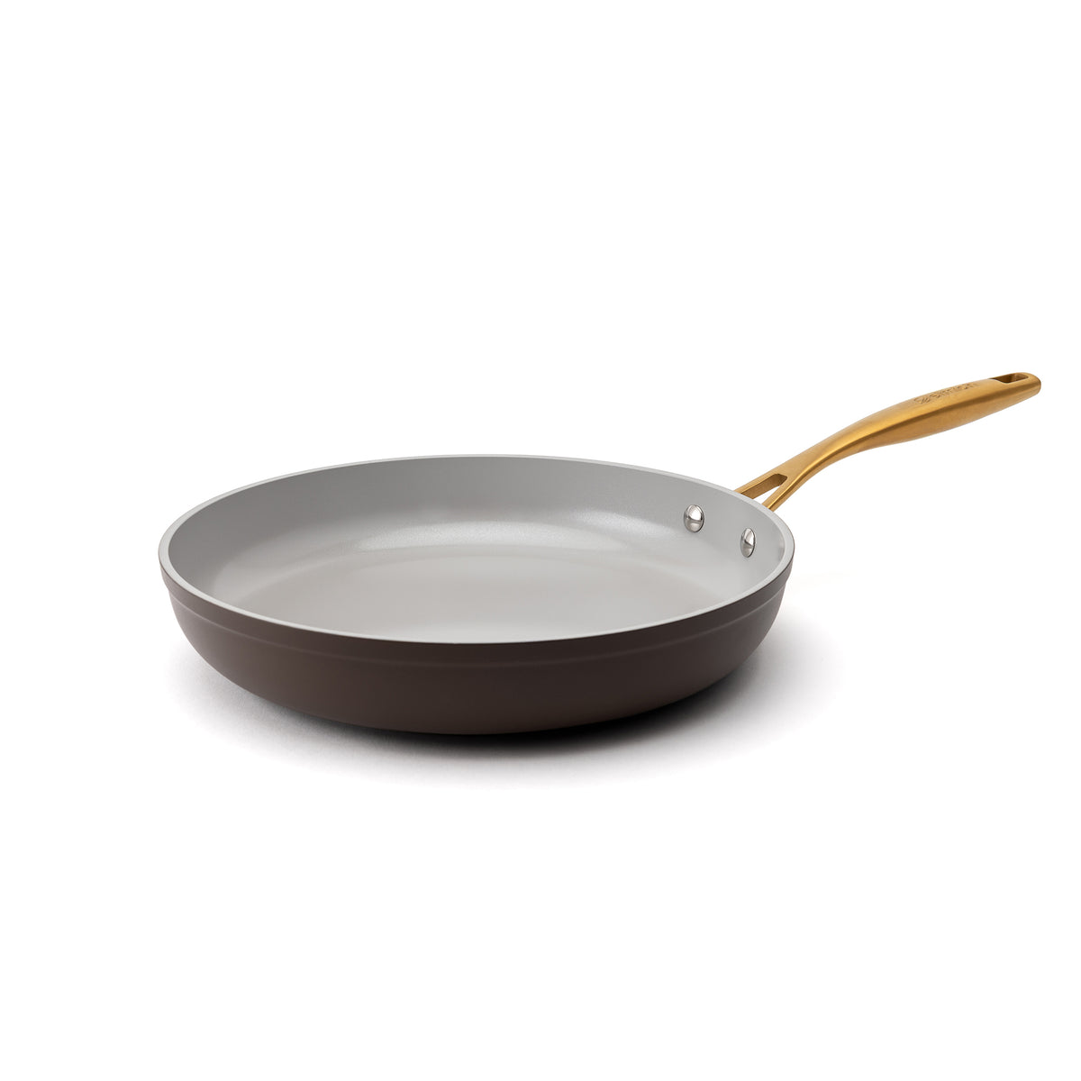 Nepřilnavá keramická pánev Zen Ø 28 cm - hnědo zlatá