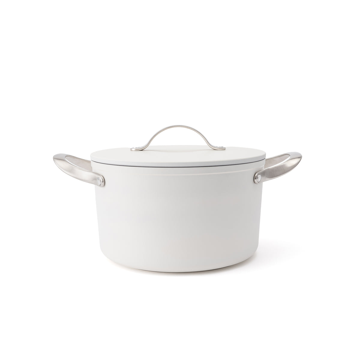 Nepřilnavý keramický hrnec Zen Ø 24 cm - krémově bílá