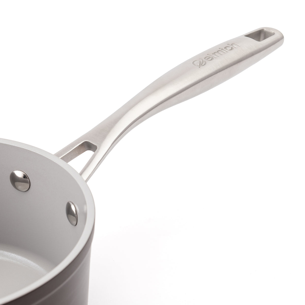 Nepřilnavý keramický rendlík Zen Ø 16 cm - hnědá