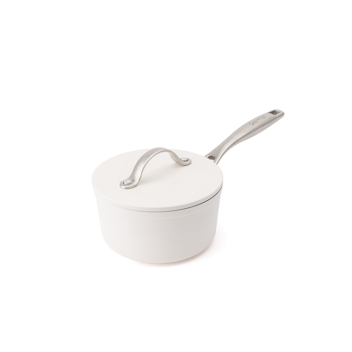 Nepřilnavý keramický rendlík Zen Ø 16 cm - krémově bílá