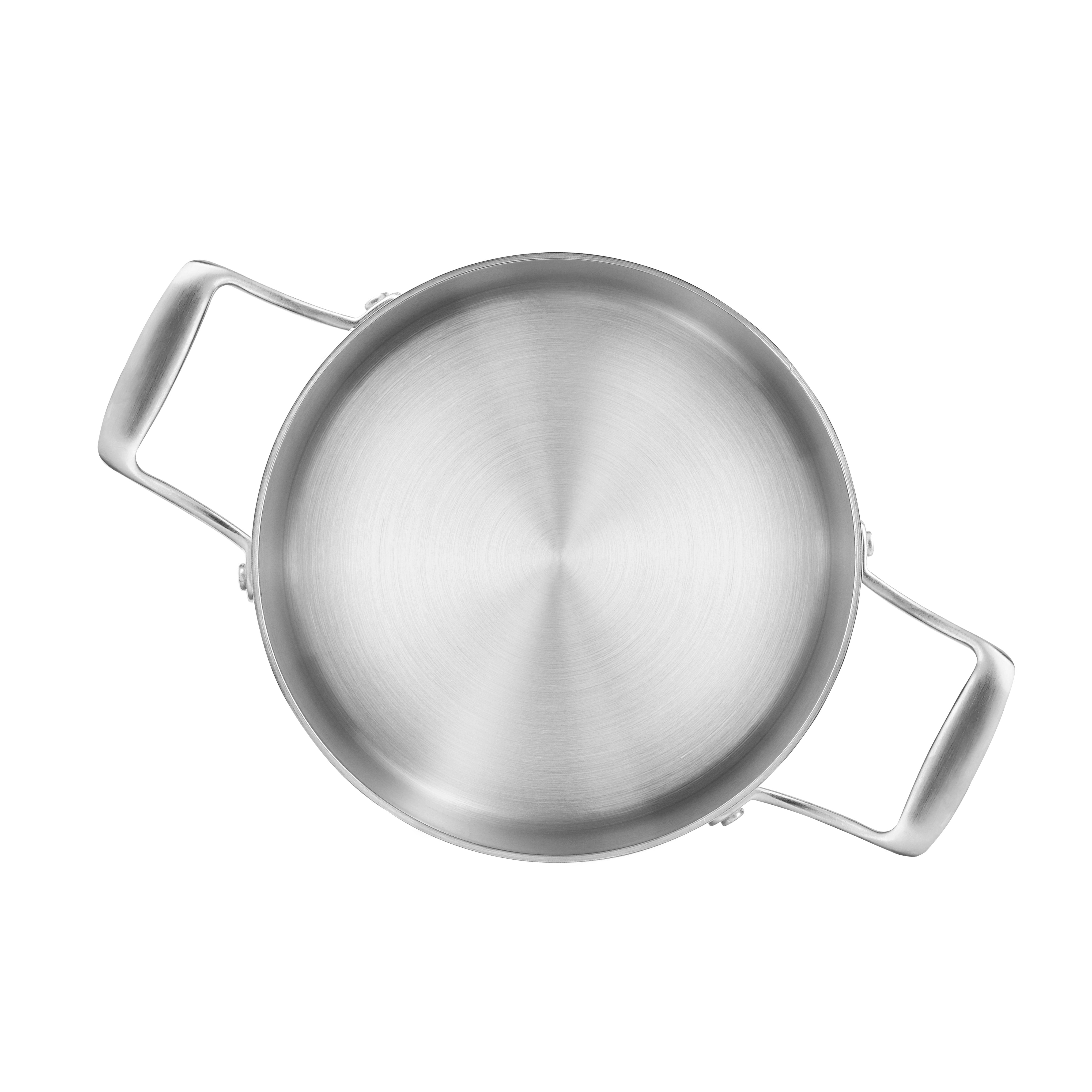 Měděný hrnec Tria Copper v kombinaci s třívrstvou nerezovou ocelí Ø 24 cm (5.5 L) 24 cm (5.5 L)