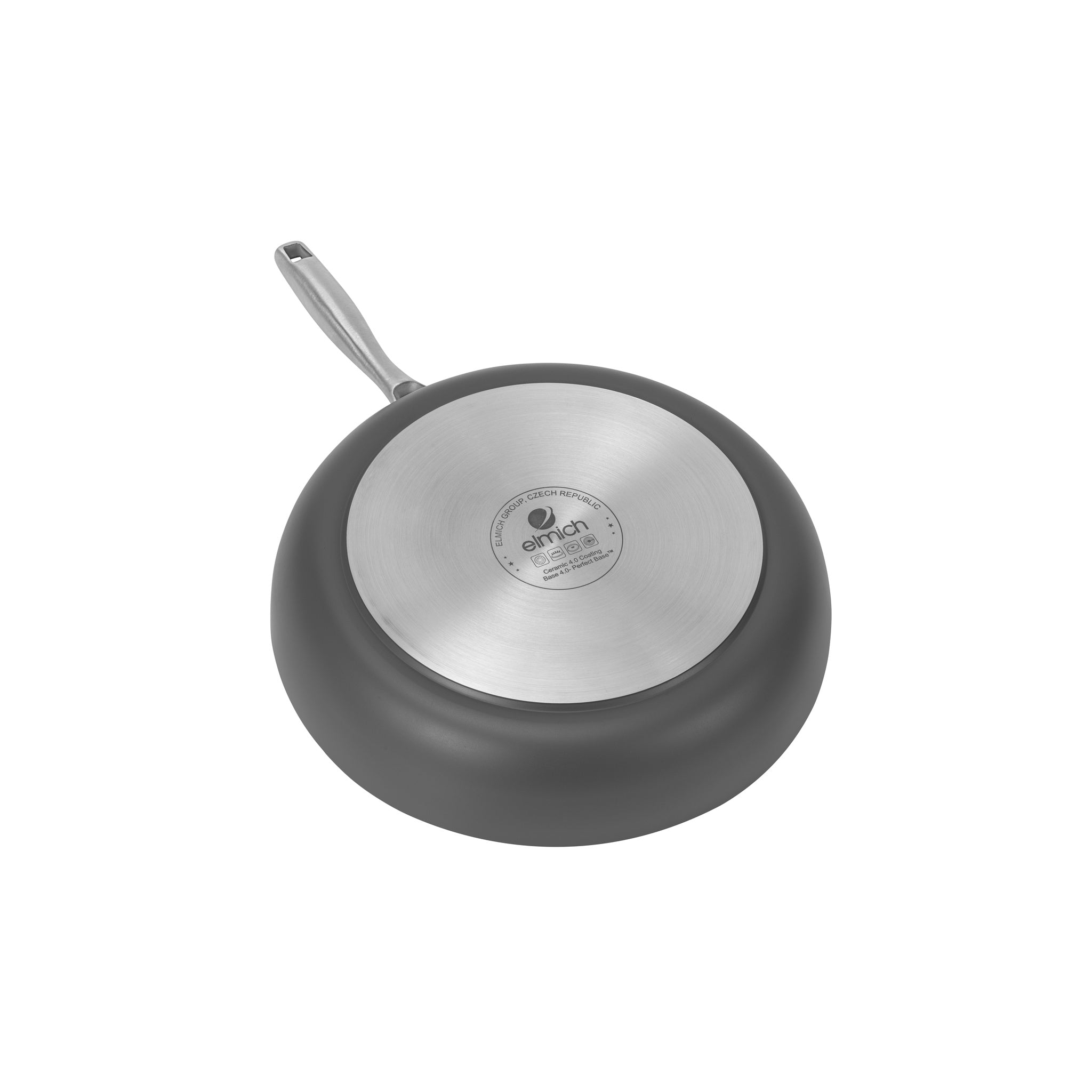 Nepřilnavá pánev Vital s keramickým povrchem Ø 20 cm tmavě šedá 20 cm / Tmavě šedá