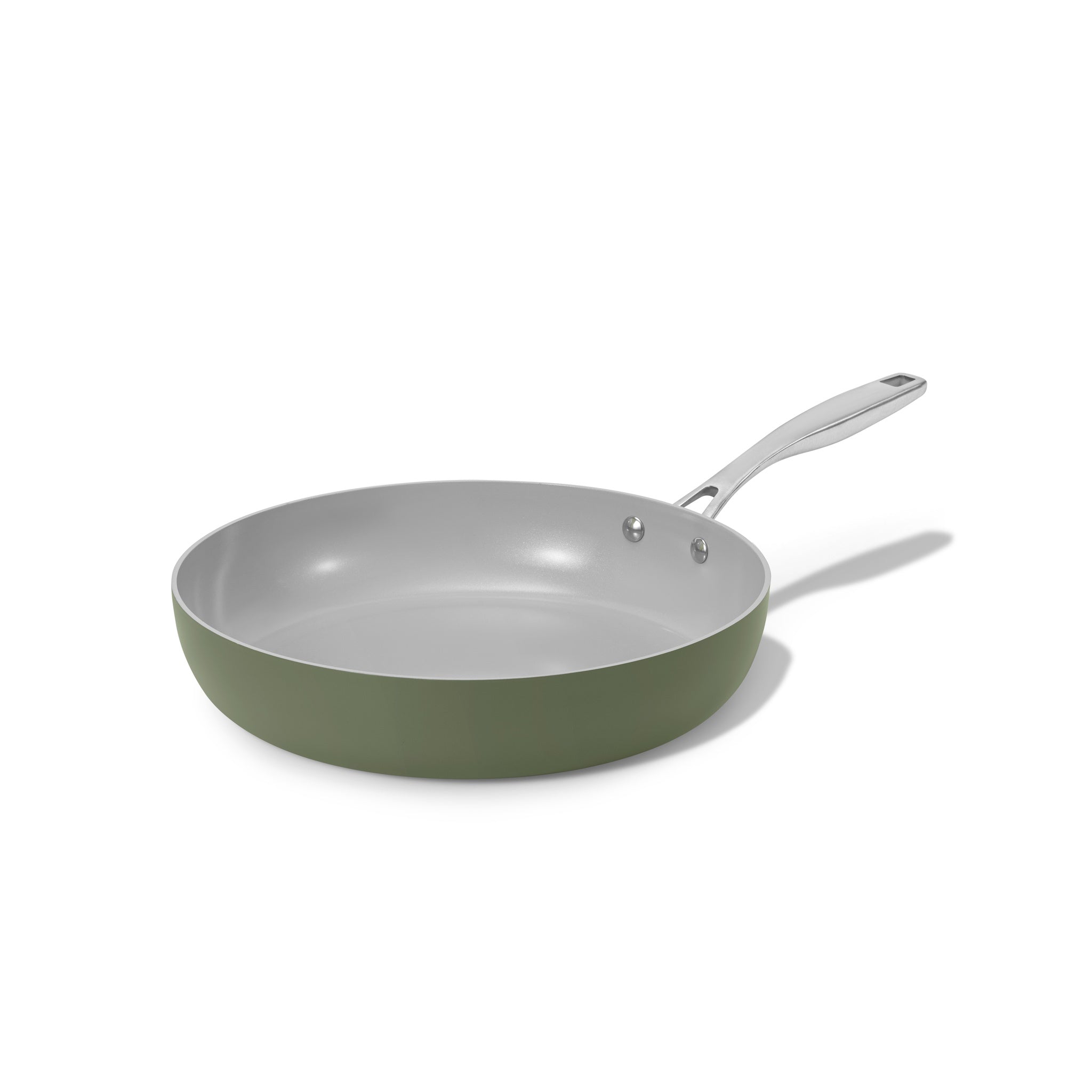 Nepřilnavá pánev Vital s keramickým povrchem Ø 24 cm olivově zelená 24 cm / Olivově zelená