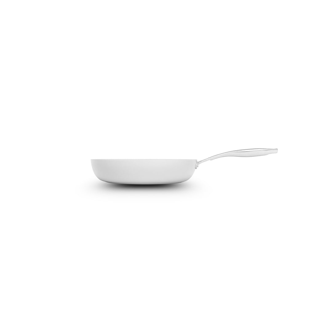 Nepřilnavá pánev Vital s keramickým povrchem Ø 24 cm – krémově bílá 24 cm / Krémově bílá