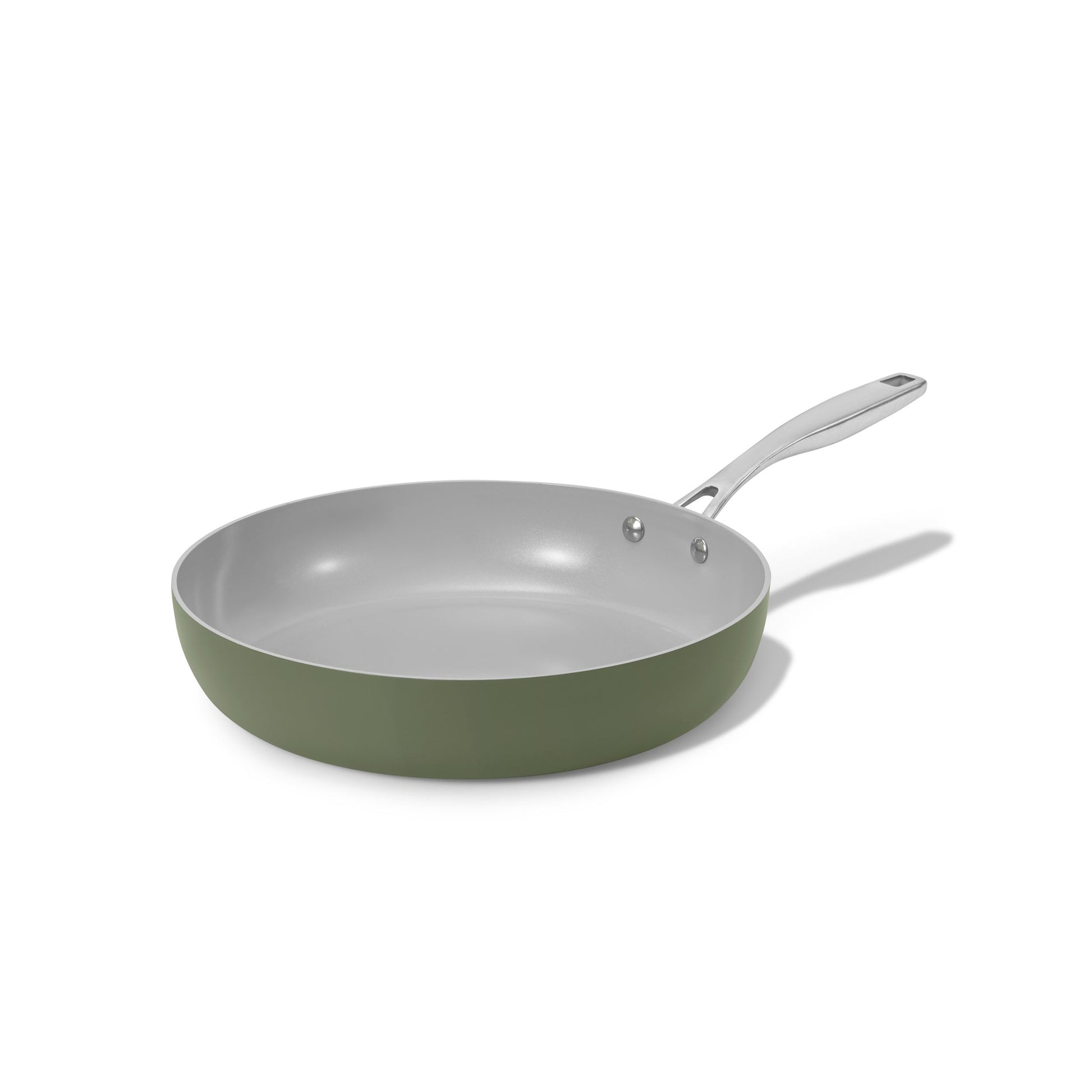 Nepřilnavá pánev Vital s keramickým povrchem Ø 24 cm olivově zelená 24 cm / Olivově zelená