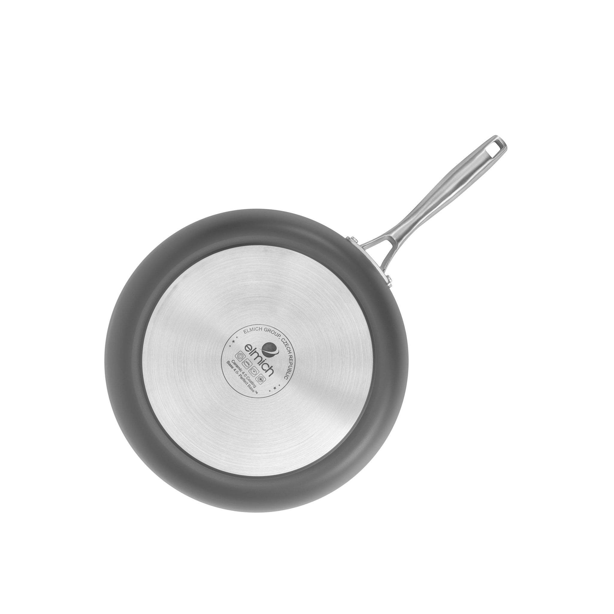 Nepřilnavá pánev Vital s keramickým povrchem Ø 24 cm tmavě šedá 24 cm / Tmavě šedá