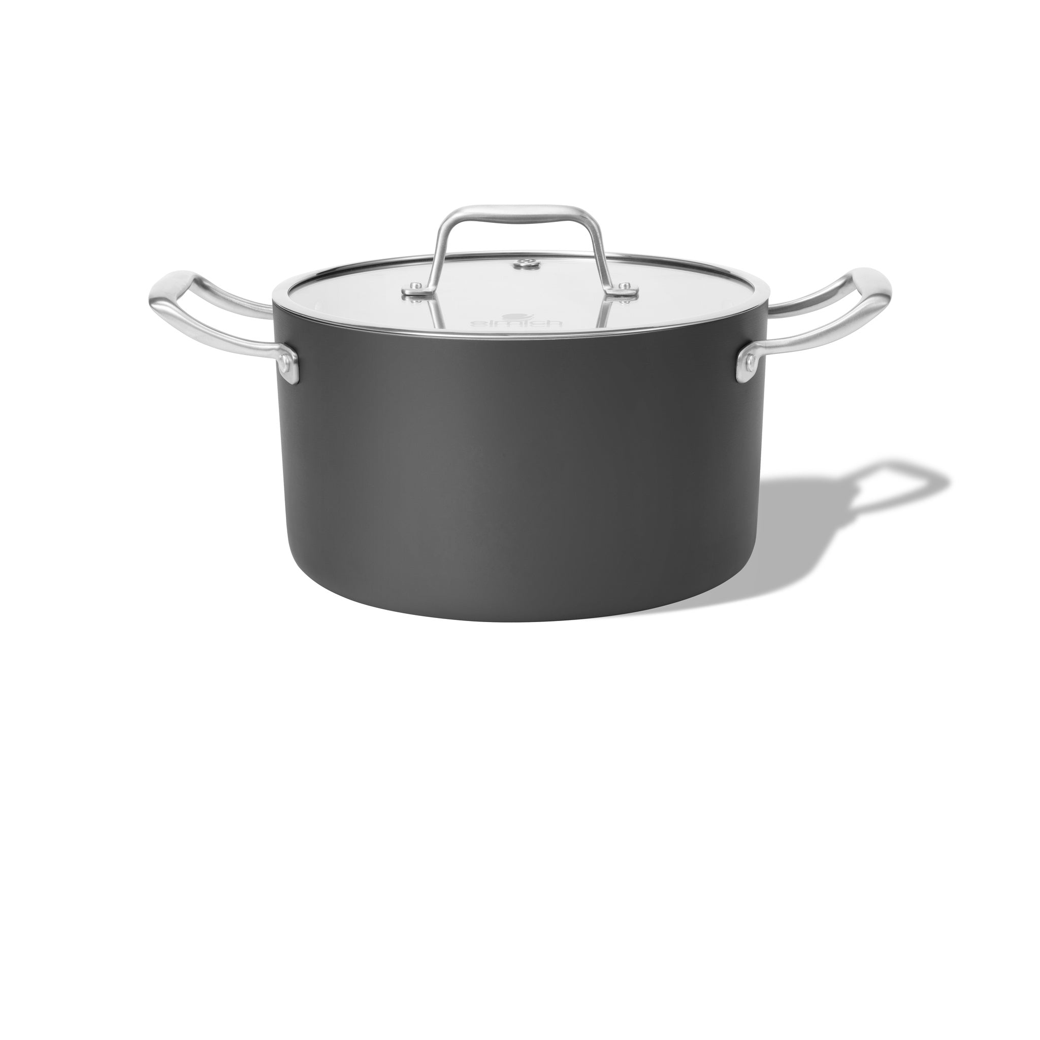 Hrnec Vital s keramickým povrchem Ø 20 cm (3.5L) tmavě šedá 20 cm (3.5 L) / Tmavě šedá