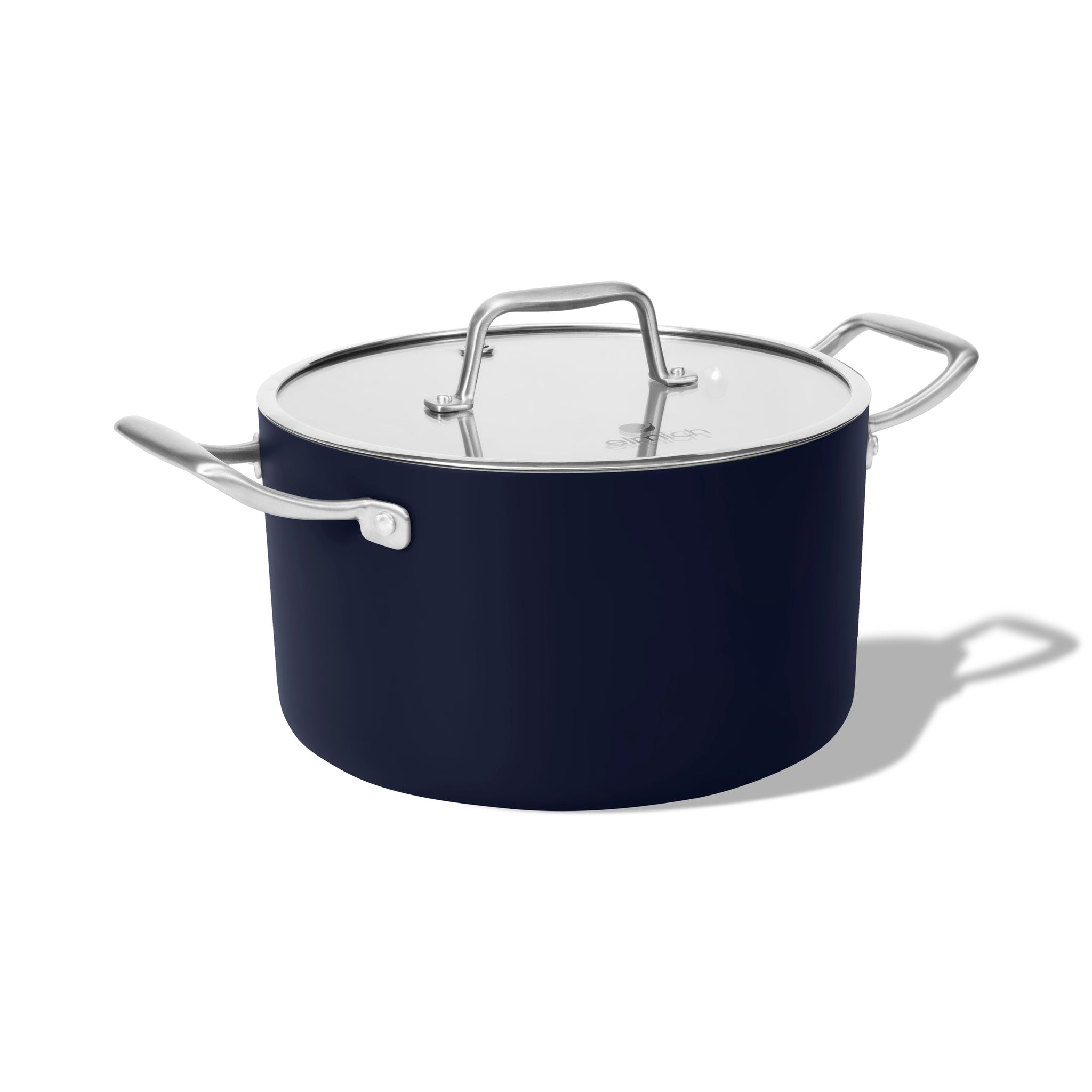 Hrnec Vital s keramickým povrchem Ø 24 cm (6.3L) tmavě modrá 24 cm (6.3 L) / Tmavě modrá