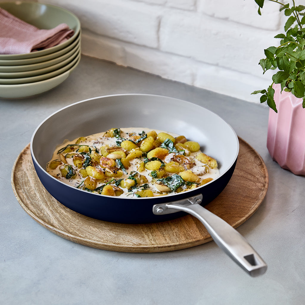 Nepřilnavá pánev Vital s keramickým povrchem Ø 26 cm - tmavě modrá - 26 cm / Tmavě modrá