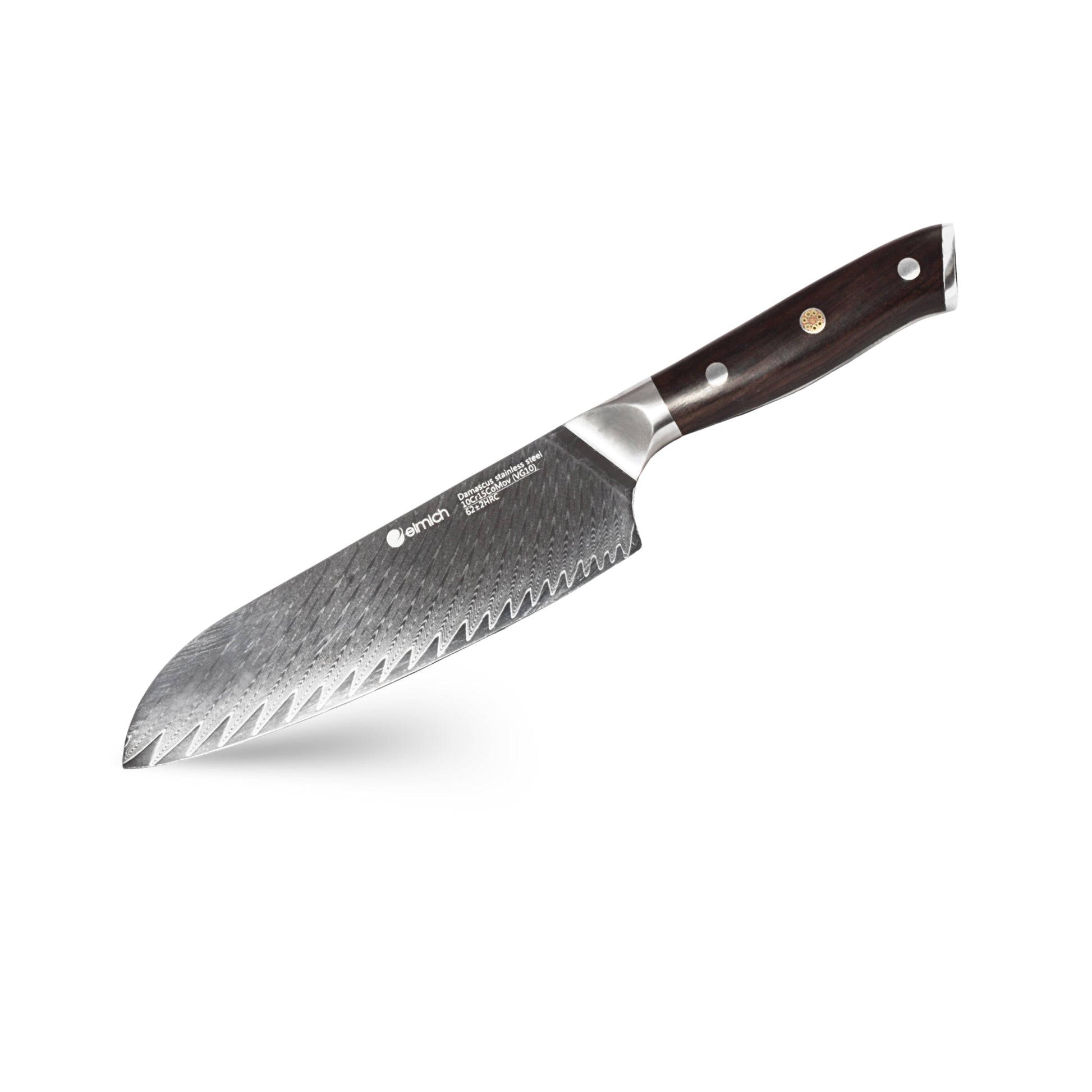 Santoku nůž z damaškové oceli 18 cm - Nože