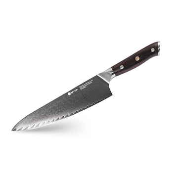 Šéfkuchařský nůž z damaškové oceli 18 cm - Nože