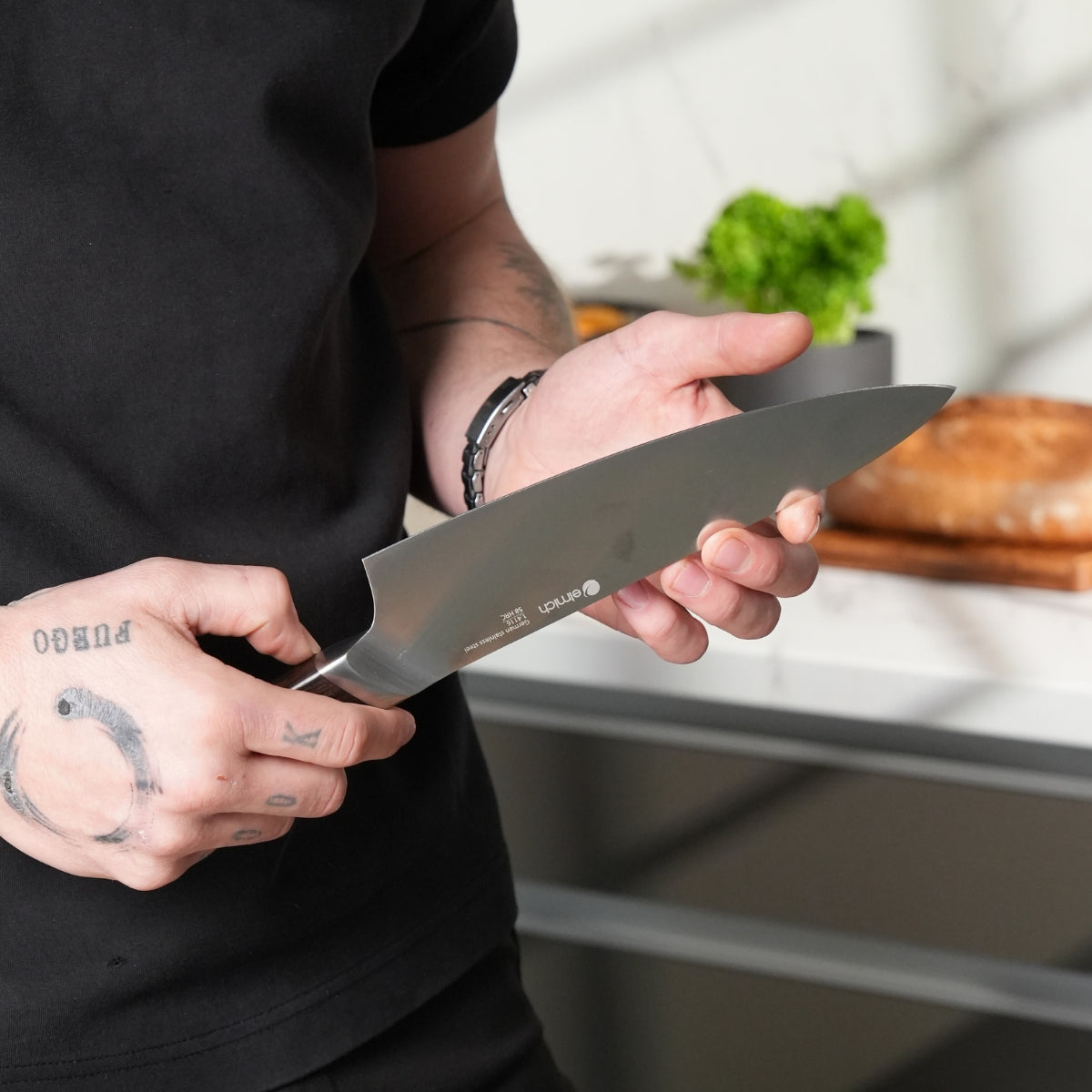 Šéfkuchařský nůž z německé oceli 20 cm - Nože