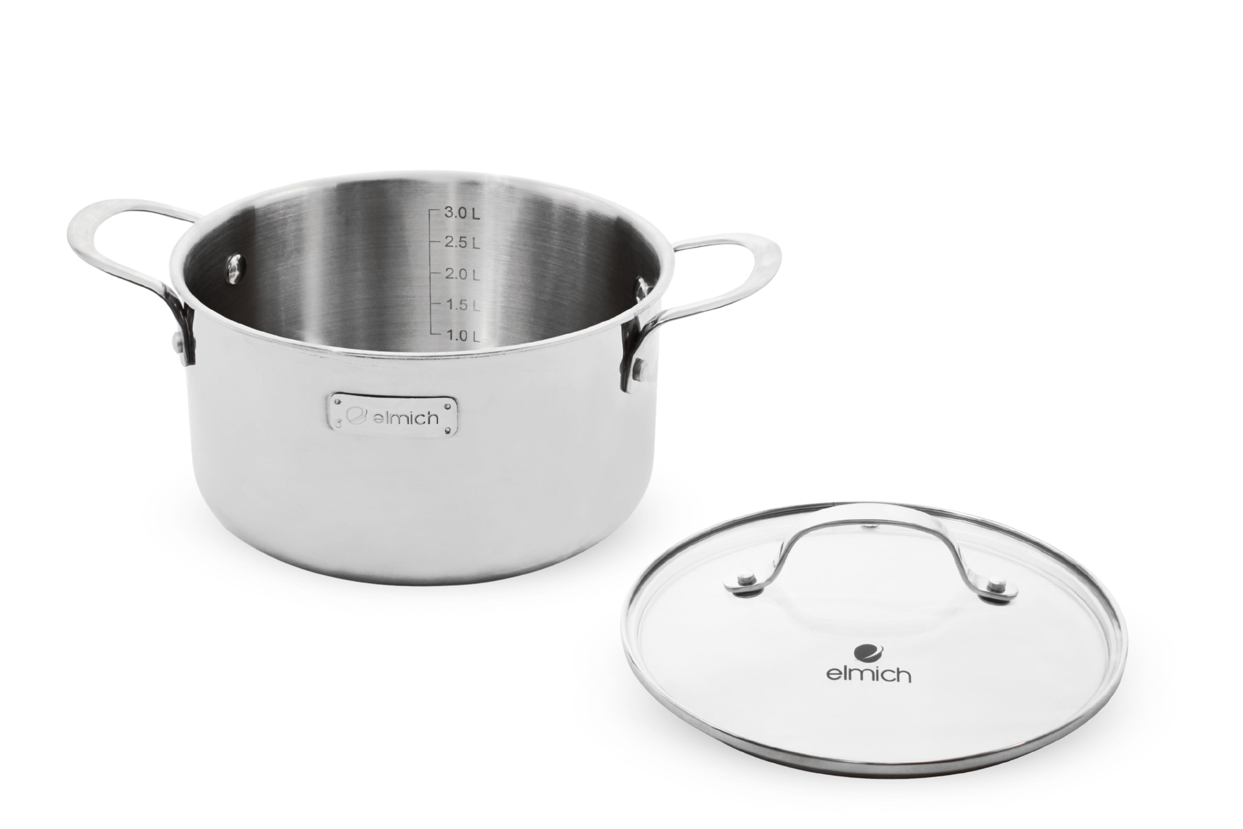 Třívrstvý nerezový hrnec na indukci Trimax 20 cm (3.5 l) - 20 cm (3.5 l)