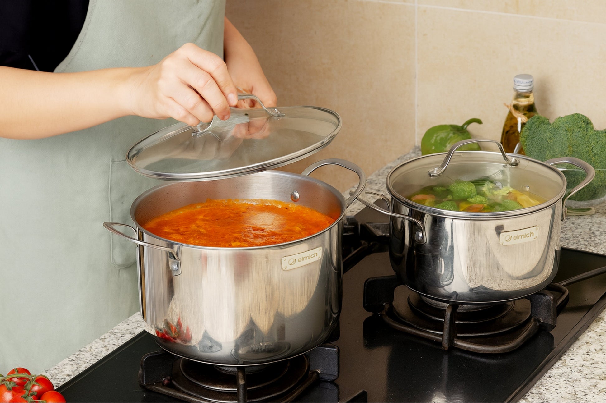 Třívrstvý nerezový hrnec na indukci Trimax 28 cm (12 l) - 28 cm (12 l)